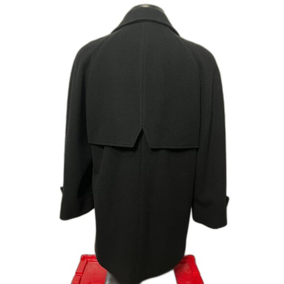 Mackintosh Womens 100% Wool Double Breasted Acetate Lined Pea Coat USA XXL EUC - Picture 5 of 8